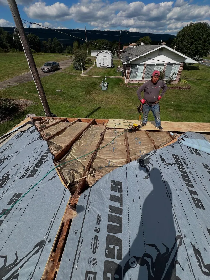 Golden Hammer Roofing & Chimney roofing project