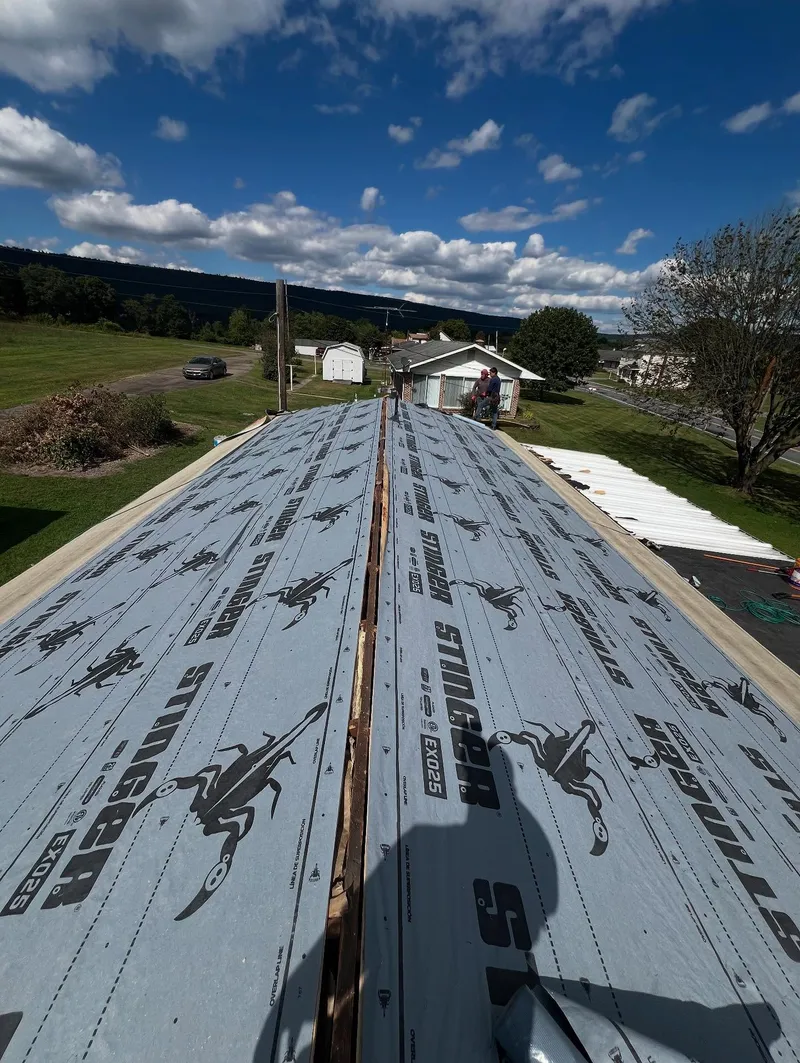 Golden Hammer Roofing & Chimney roofing project