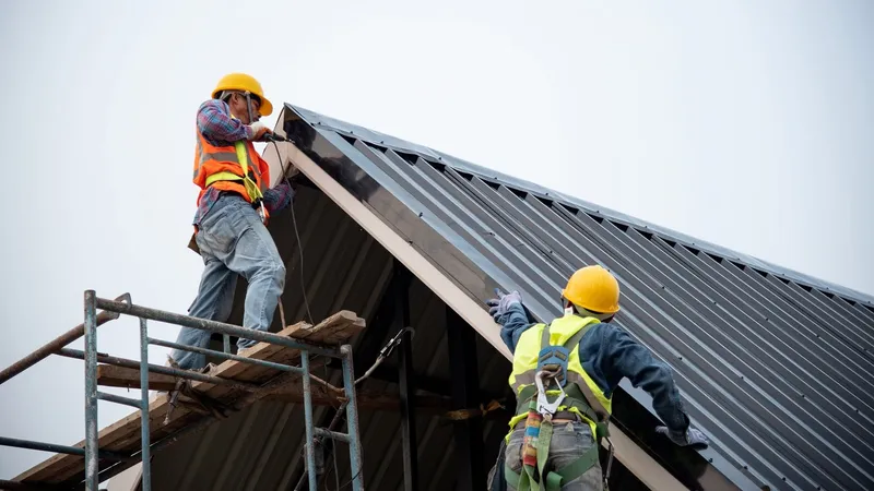 Accent Roofing & Construction roofing project